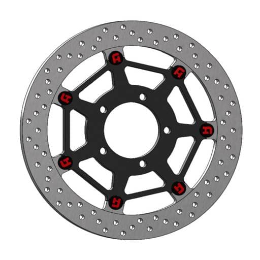 Accossato Kawasaki Z1000 310mm Elite Floating Front Brake Disc