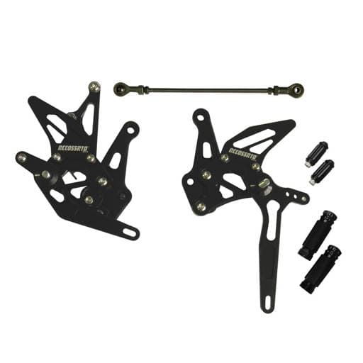 Accossato Yamaha YZF-R6 2017 - 2019 Adjustable Rearsets