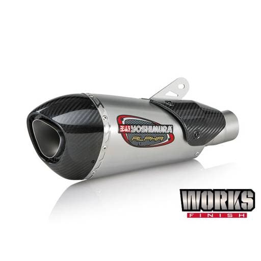 Yoshimura Alpha T Works Yamaha MT-10 (2018-2021) 3QTR Exhaust