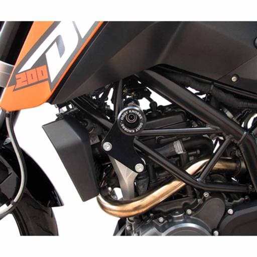 Oggy Knobbs KTM 200 Duke 13-19 Black Frame Sliders