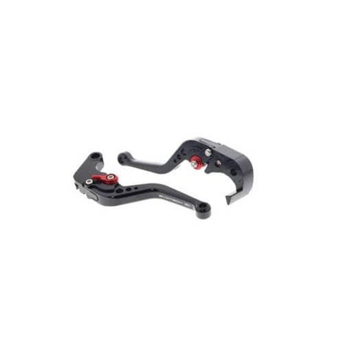 Evotech Performance Suzuki GSXR Short Folding Clutch/Brake Lever Set