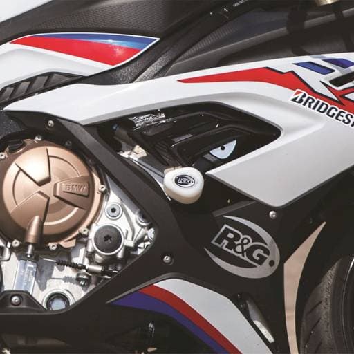 R&G BMW S1000RR Black Aero Crash Protectors (Symmetrical Kit)