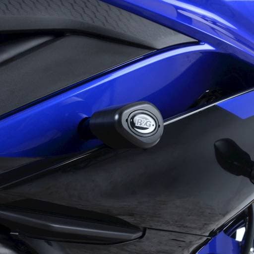 R&G Yamaha YZF-R25/YZF-R3 White Aero Crash Protectors