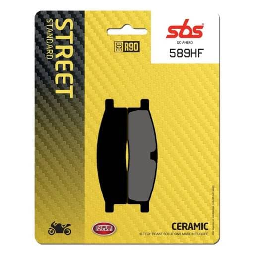SBS Ceramic Front / Rear Brake Pads - 589HF