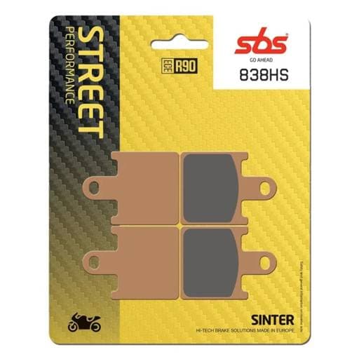 SBS Sintered Road Front Brake Pads - 838HS