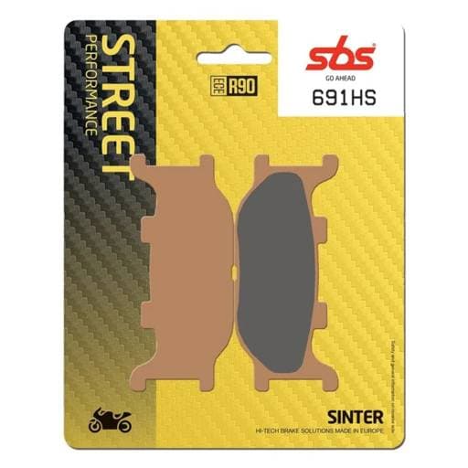 SBS Sintered Road Front Brake Pads - 691HS