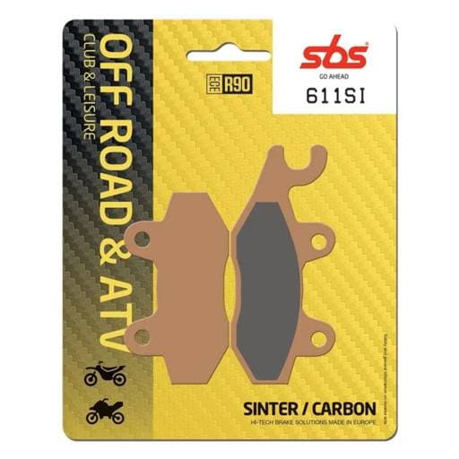SBS Sintered Offroad Front / Rear Brake Pads - 611SI