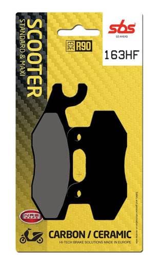 SBS Ceramic Scooter Front / Rear Brake Pads - 163HF