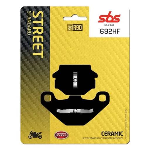 SBS Ceramic Front / Rear Brake Pads - 692HF