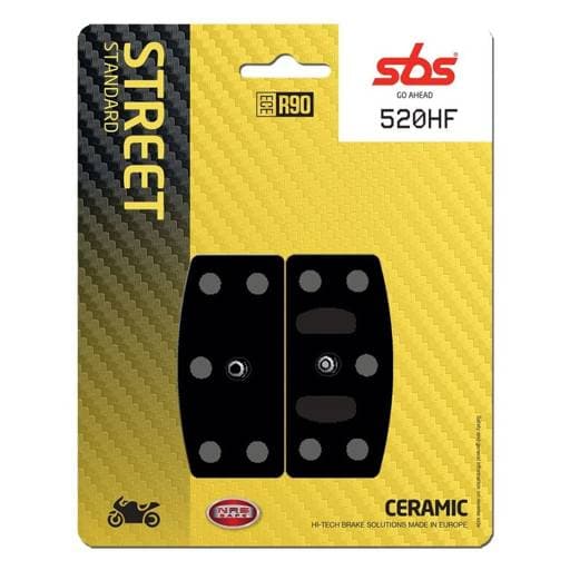 SBS Ceramic Front / Rear Brake Pads - 520HF
