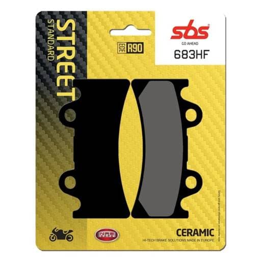 SBS Ceramic Front / Rear Brake Pads - 683HF