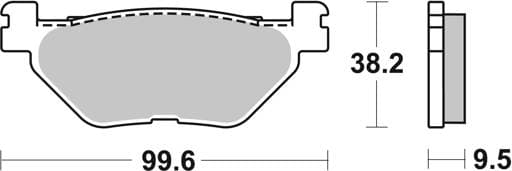 SBS Ceramic Front / Rear Brake Pads - 769HF
