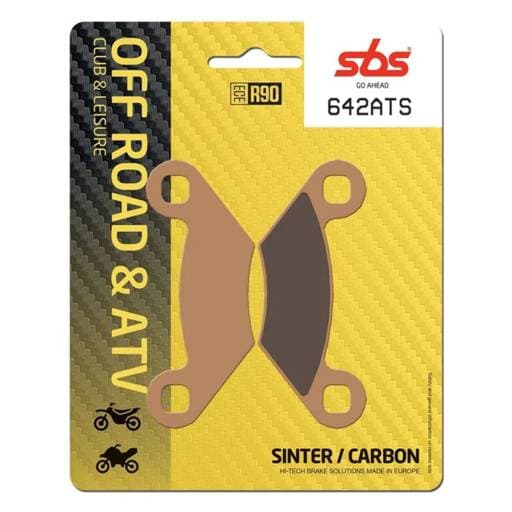 SBS Sintered ATV Front / Rear Brake Pads - 642ATS