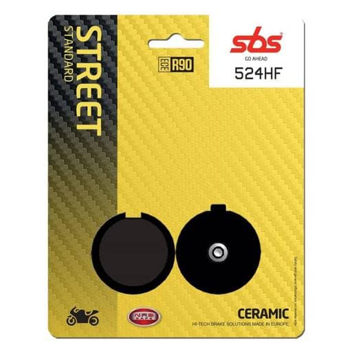 SBS Ceramic Front / Rear Brake Pads - 524HF