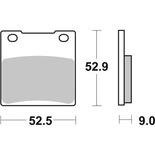 SBS Ceramic Front / Rear Brake Pads - 556HF