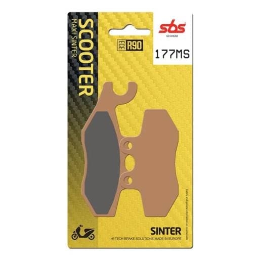 SBS Sintered Maxi Scooter Front Brake Pads - 177MS