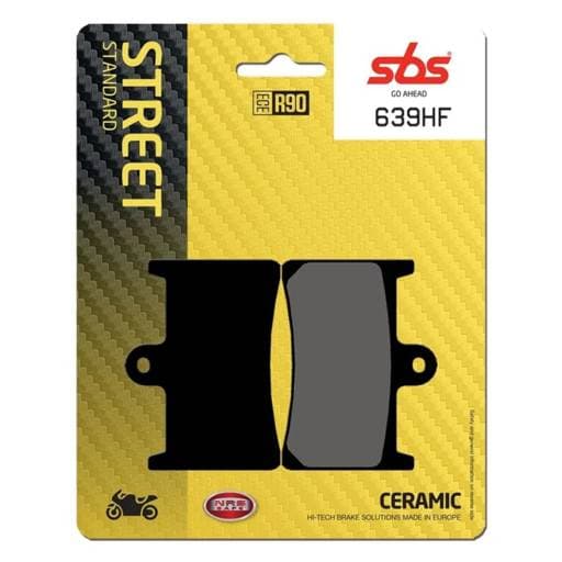 SBS Ceramic Front / Rear Brake Pads - 639HF