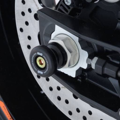 R&G KTM 790 Duke 18-20 Black Spindle Sliders