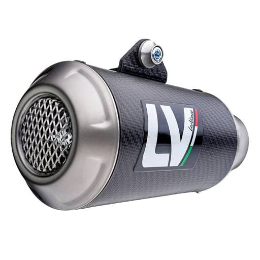 LeoVince LV-10 Kawasaki Ninja 400 / Z 400 18-21 Carbon Slip On Exhaust - CLEARANCE