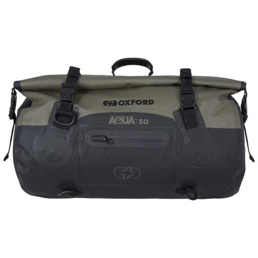 Oxford Aqua T50 Black/Khaki Roll Bag