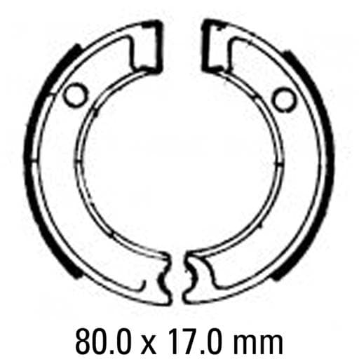 Ferodo FSB730 Brake Shoe Set