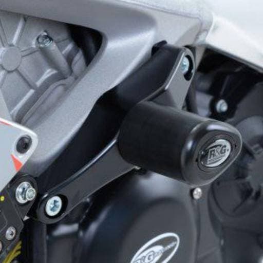 R&G Aprilia RSV4/V4 Tuono Black Aero Crash Protectors