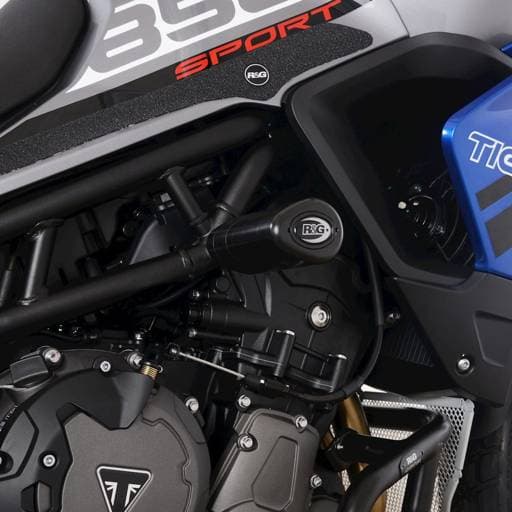 R&G Triumph Tiger 850 Sport '21- Aero Style Black Crash Protectors