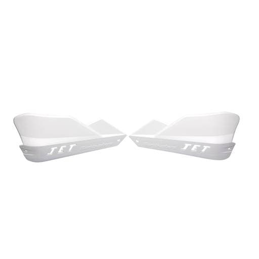Barkbusters Jet White Plastic Guards