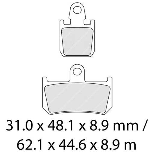 Ferodo FDB2217XRAC Race Brake Pads