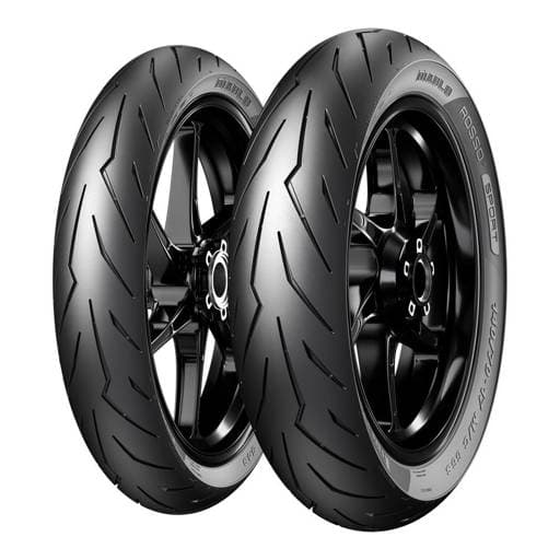 Pirelli Diablo Rosso Sport 90/80-17 M/C 46S TL Front or Rear Tyre