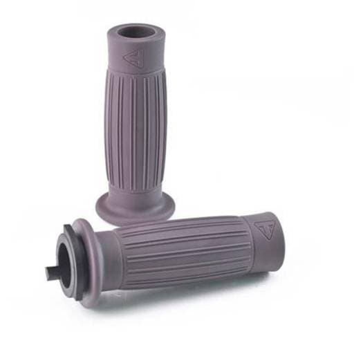 Triumph Brown Barrel Grips 