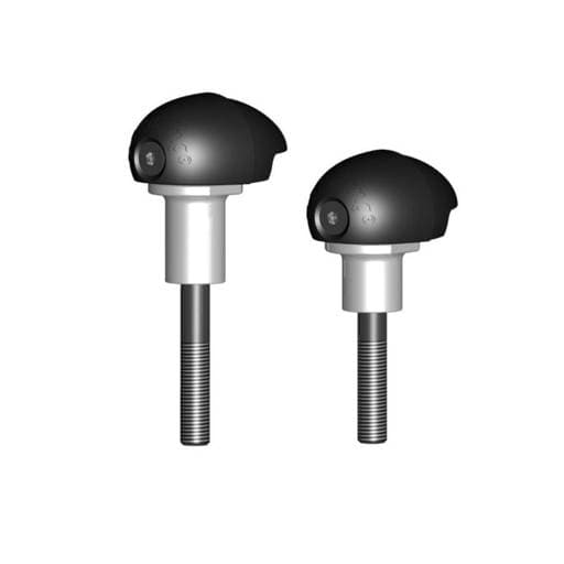 GBRacing Suzuki GSX-R 1000 K9 - L6 Bullet Frame Sliders (Race) with GoPro Camera Mount