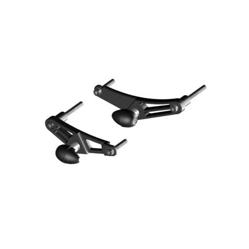 GBRacing Triumph Daytona 675 Street Triple Frame Sliders (Race) with GoPro Camera Mount
