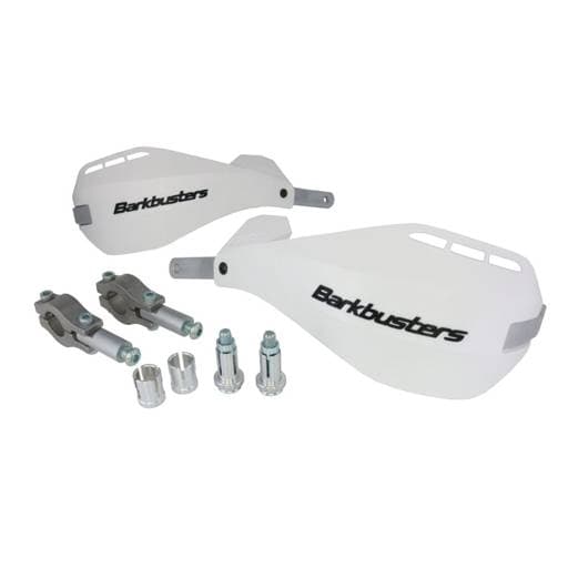 Barkbusters EGO 2.0 Two Point Mount Straight 22mm White Handguards