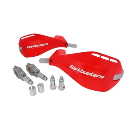 Barkbusters EGO 2.0 Two Point Mount Straight 22mm Red Handguards
