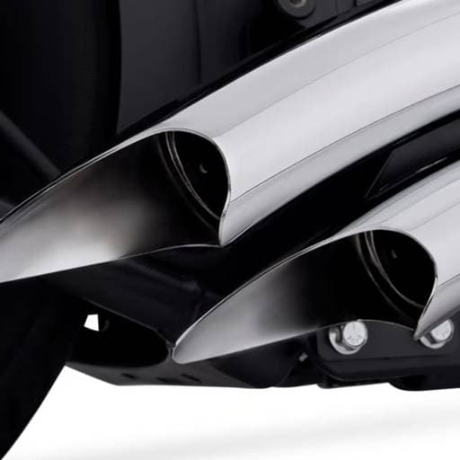 Vance & Hines Big Radius 2-2 Softail Breakout STD/CVO 13-17 Chrome Full Exhaust System