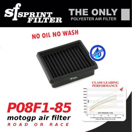 Sprint Filter P08F1-85 KTM RC 125 200 390 Duke Air Filter