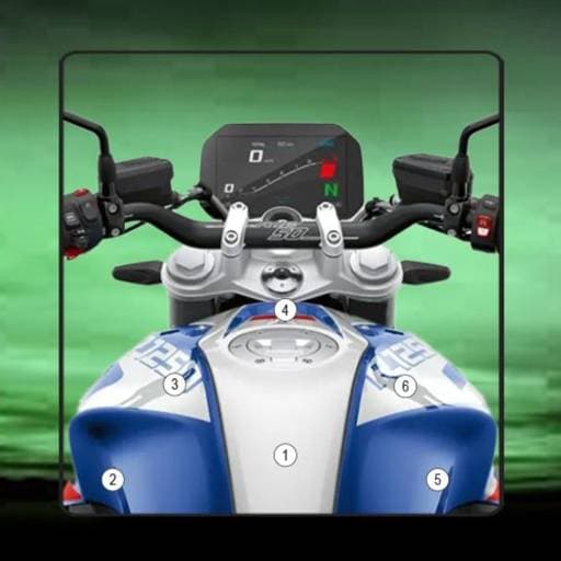 Eazi-Guard BMW R1250R Gloss Tank Protection Film