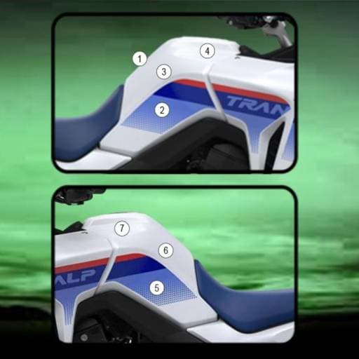 Eazi-Guard Honda XL750 Transalp Gloss Tank Protection Film