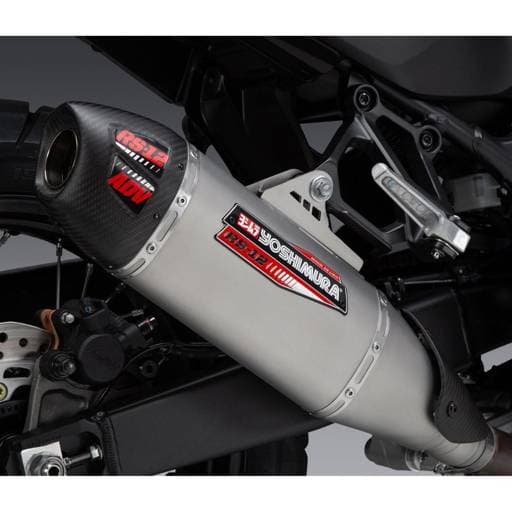 Yoshimura RS-12 Honda Transalp (2024-2026) Stainless Slip On Exhaust