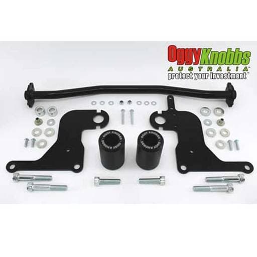 Oggy Knobbs Suzuki GSX-R1000 09-16 Black Frame Slider Kit