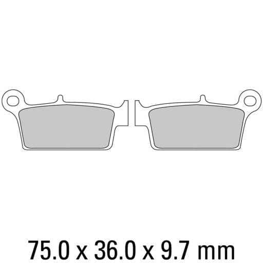 Ferodo FDB539SG Brake Pads