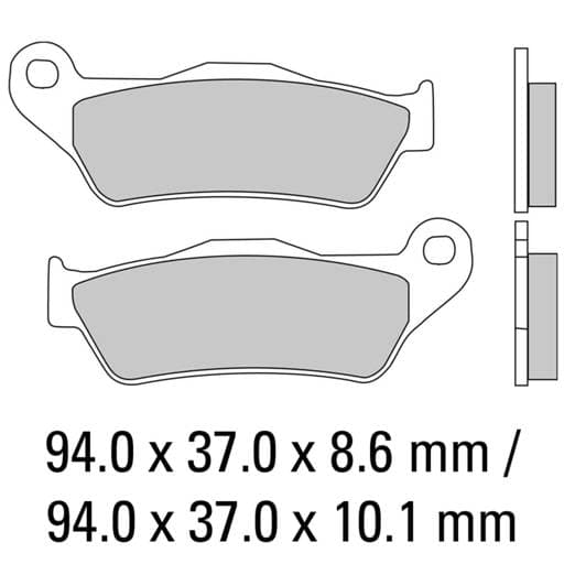 Ferodo FDB2039P Brake Pads