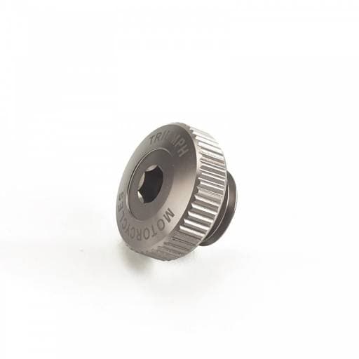 Triumph Machined Silver Oil Filler Cap