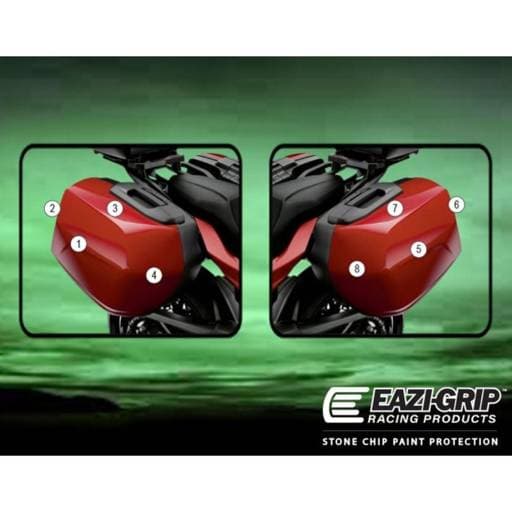 Eazi-Guard BMW F900XR Gloss Pannier Protection Film