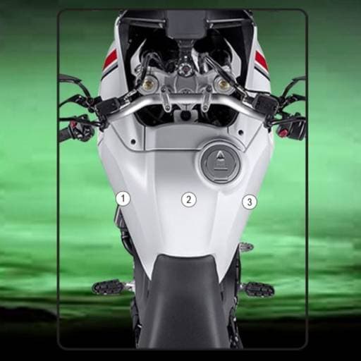 Eazi-Guard Ducati DesertX Gloss Tank Protection Film