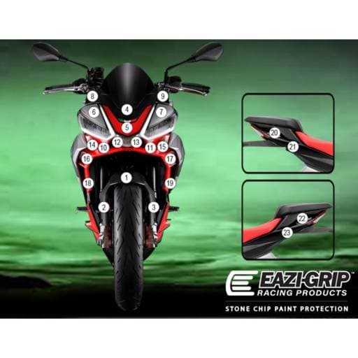 Eazi-Guard Aprilia Tuono 660 Gloss Paint Protection Film