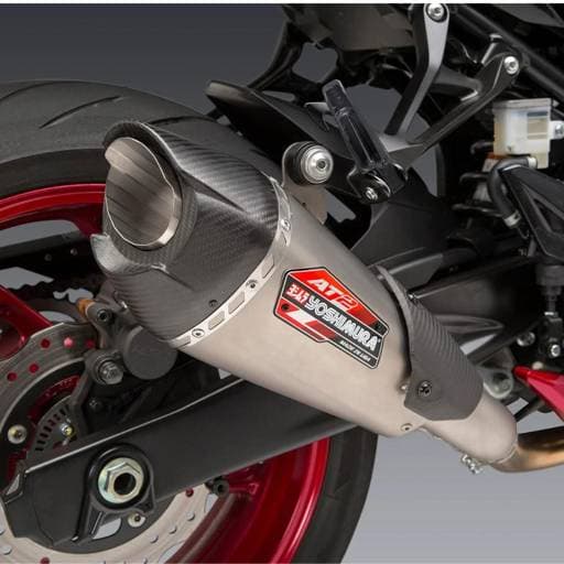 Yoshimura AT2 Suzuki GSX-S750/Z (2018-2024) Stainless Slip-On Exhaust