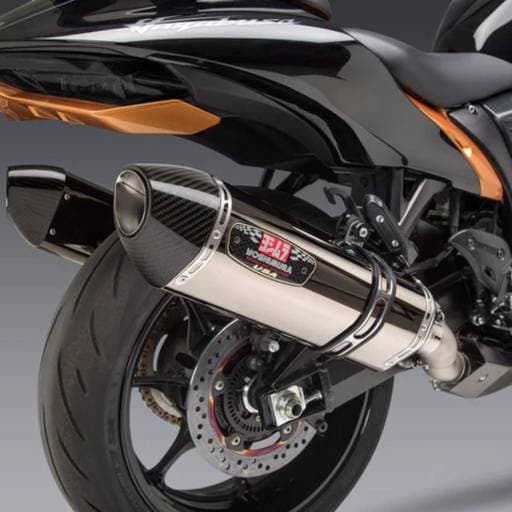 Yoshimura Race R-77 Suzuki GSX-R1300 Hayabusa (2022-2026) Dual Stainless Slip On Exhaust