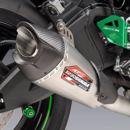 Yoshimura Race AT2 Kawasaki ZX-10R/RR (2021-2026) Stainless 3/4 Exhaust System